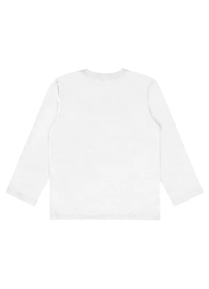 Bee Loop - Camiseta Meia Malha Menino Branco - BEE LOOP