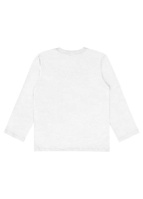 Bee Loop - Camiseta Meia Malha Menino Branco 2