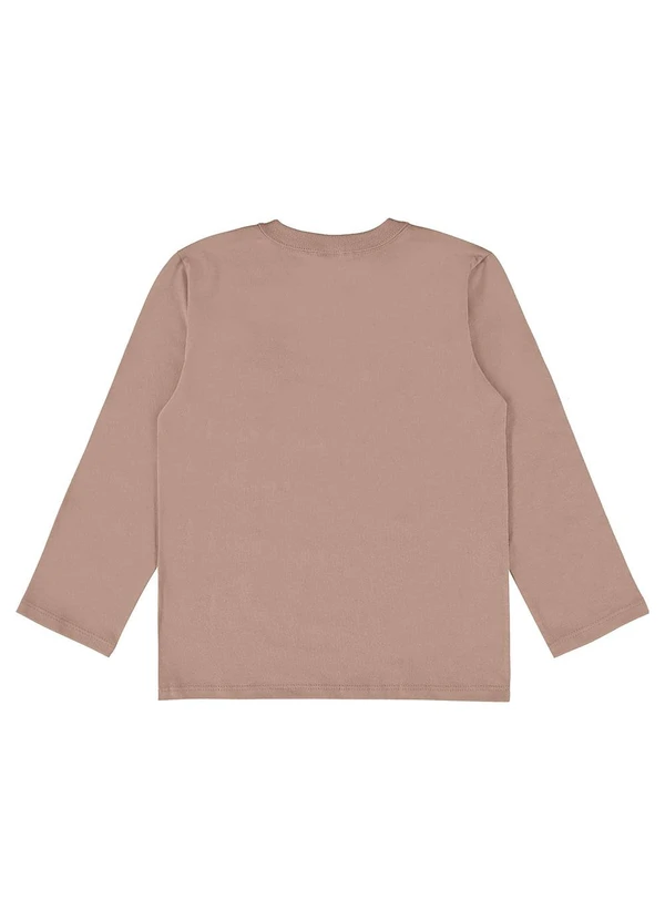 Bee Loop - Camiseta Meia Malha Menino Marrom 4