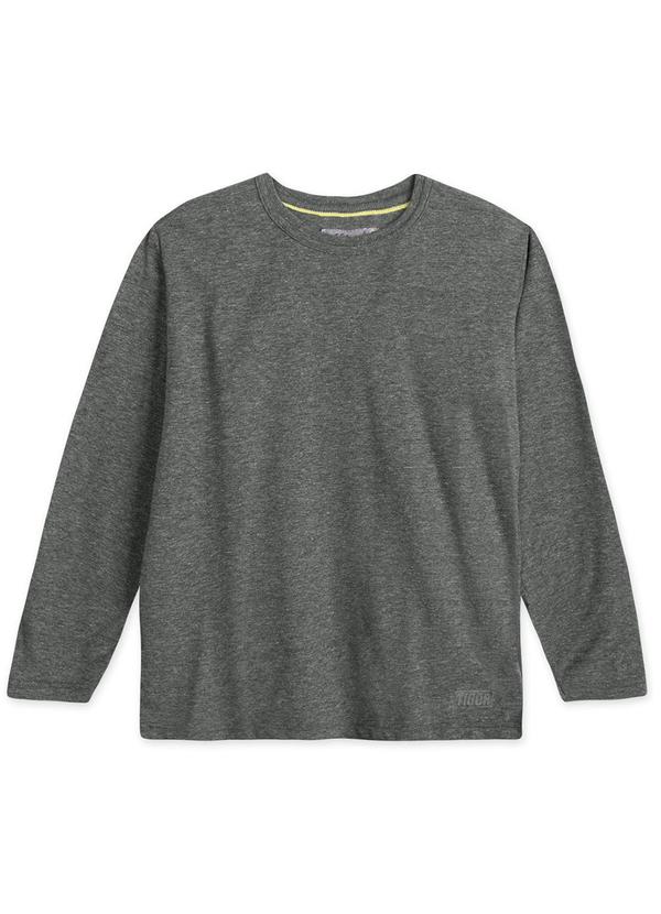 Tigor T Tigre - Camiseta Meia Malha Thermo Infantil Branco