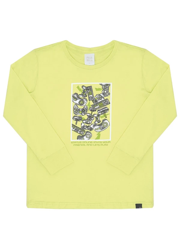 Pulla Bulla - Camiseta Meia Malha Verde