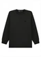 Ioluig - Camiseta Menino em Meia Malha Penteada Preto - variação: Preto
