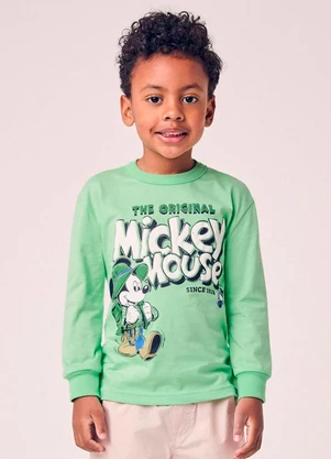 Youccie - Camiseta Menino Infantil do Mickey Mouse - YOUCCIE