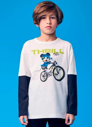 Youccie - Camiseta Menino Infantil do Mickey - YOUCCIE