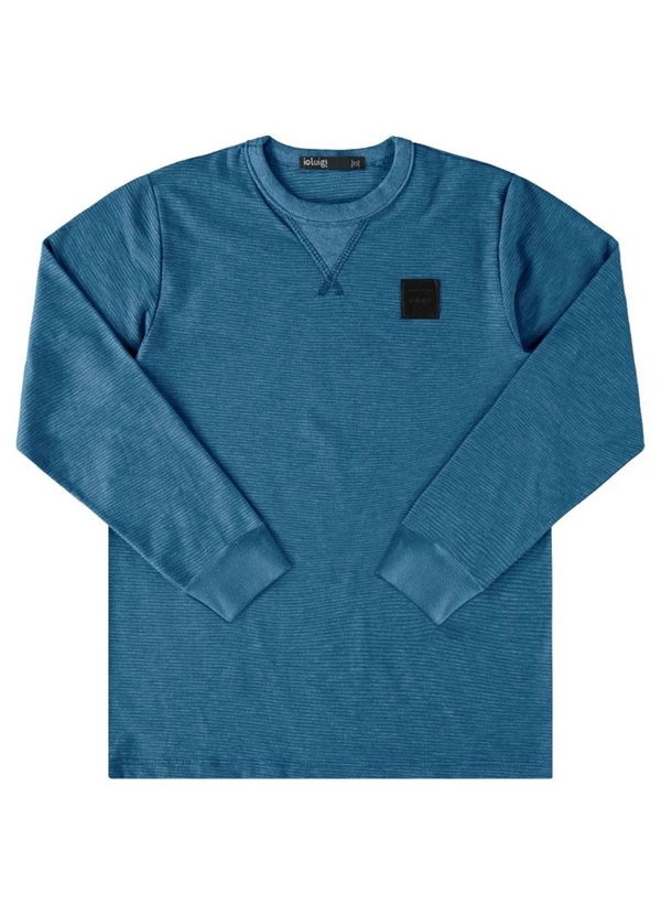 Ioluig - Camiseta Menino Manga Longa Etiqueta Azul 3
