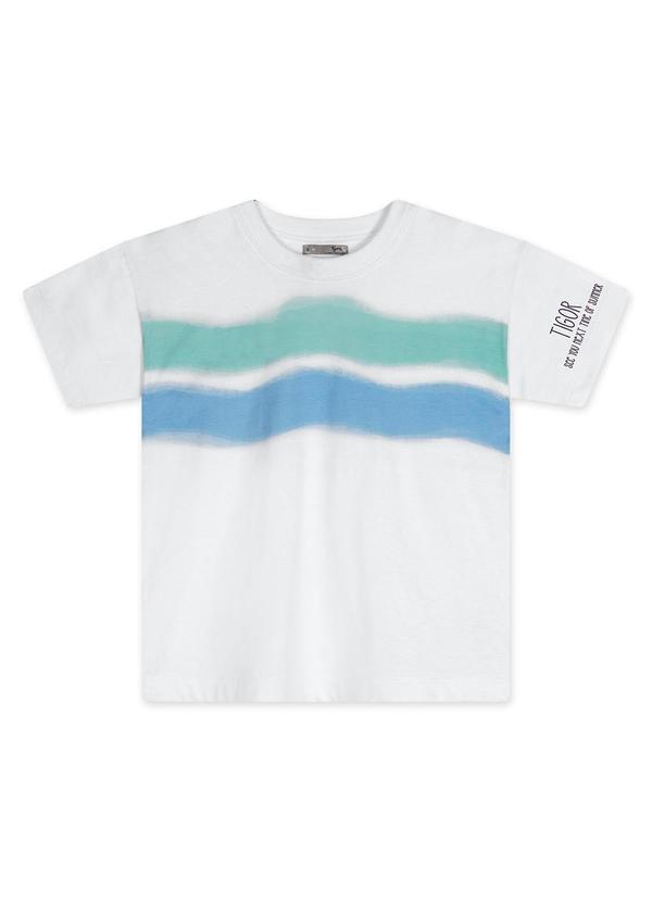 Tigor T Tigre - Camiseta Menino Tigor T. Tigre Branco