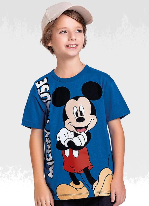 Fakini Kids - Camiseta Mickey Mouse Azul