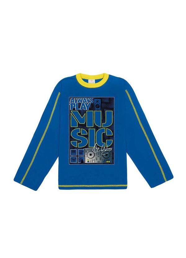 Abrange - Camiseta Music Azul