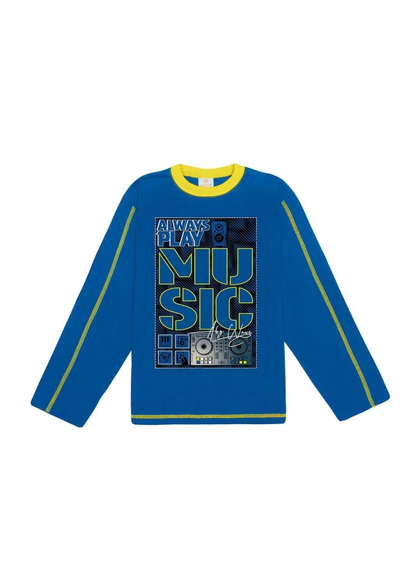 Abrange - Camiseta Music Azul