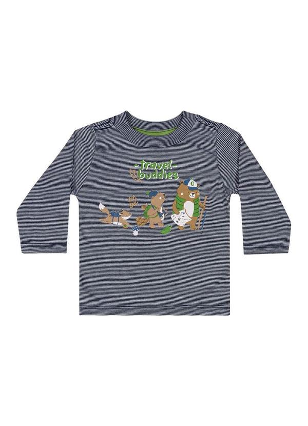 Quimby - Camiseta para Bebê Menino Azul