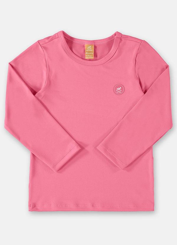 Up Baby - Camiseta Proteção Fps +50 Rosa