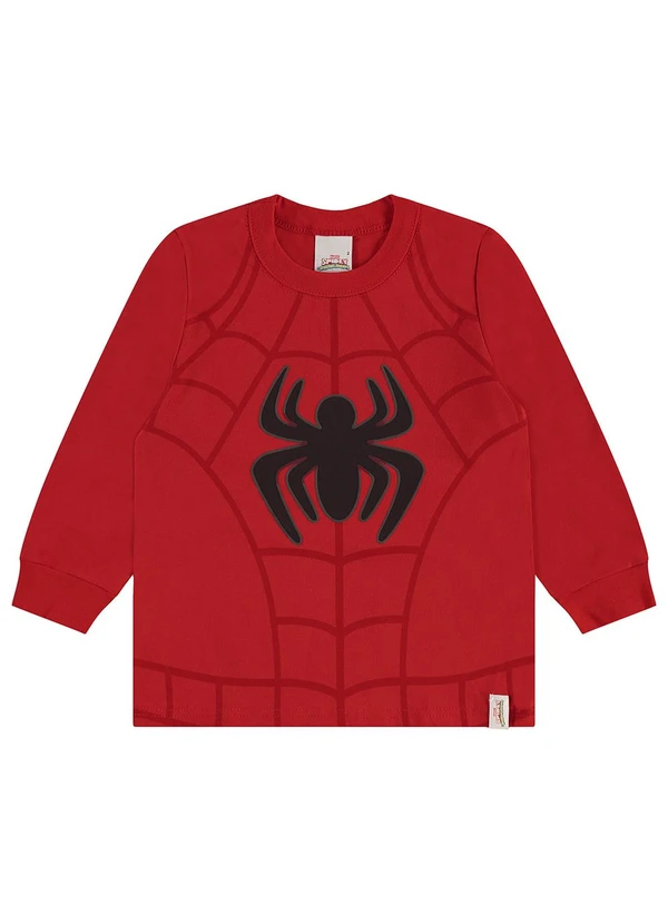 Malwee Kids - Camiseta Spidey® MeninoVermelho