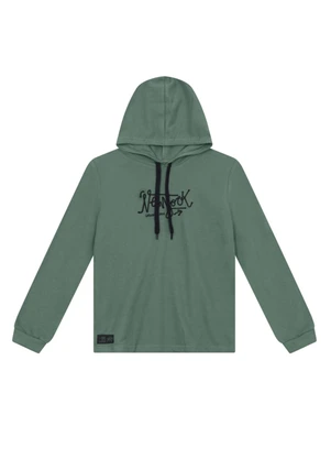 Brandili - Camiseta Teen Menino com Bordado Verde - BRANDILI