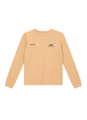 Brandili - Camiseta Teen Menino em Moletinho Amarelo - BRANDILI