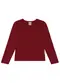 Brandili - Camiseta Térmica Infantil Unissex Leve Bordo - variação: Bordo