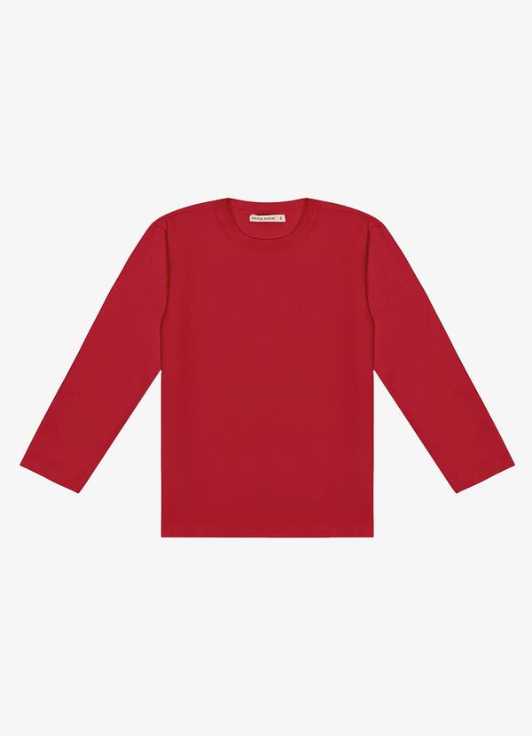 Trick Nick - Camiseta Térmica Masculina Infantil Vermelho