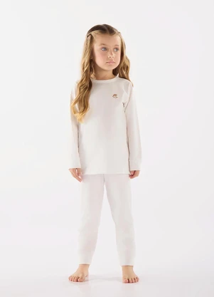 Up Baby - Camiseta Unissex Térmica Bege - UP BABY