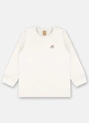 Up Baby - Camiseta Unissex Térmica Bege - UP BABY