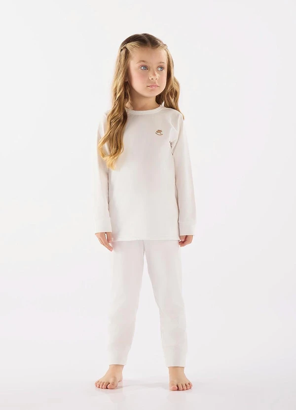 Up Baby - Camiseta Unissex Térmica Bege