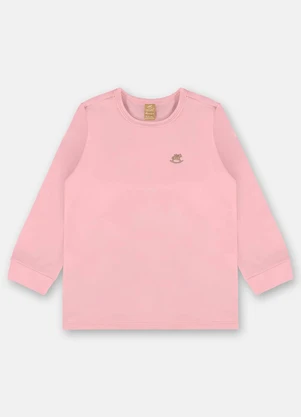 Up Baby - Camiseta Unissex Térmica Rosa - UP BABY