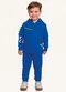Fakini Kids - Conjunto Blusão C/Capuz e Calça Bege - variação: Azul