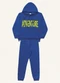 Fakini Kids - Conjunto Blusão C/Capuz e Calça Azul - variação: Azul