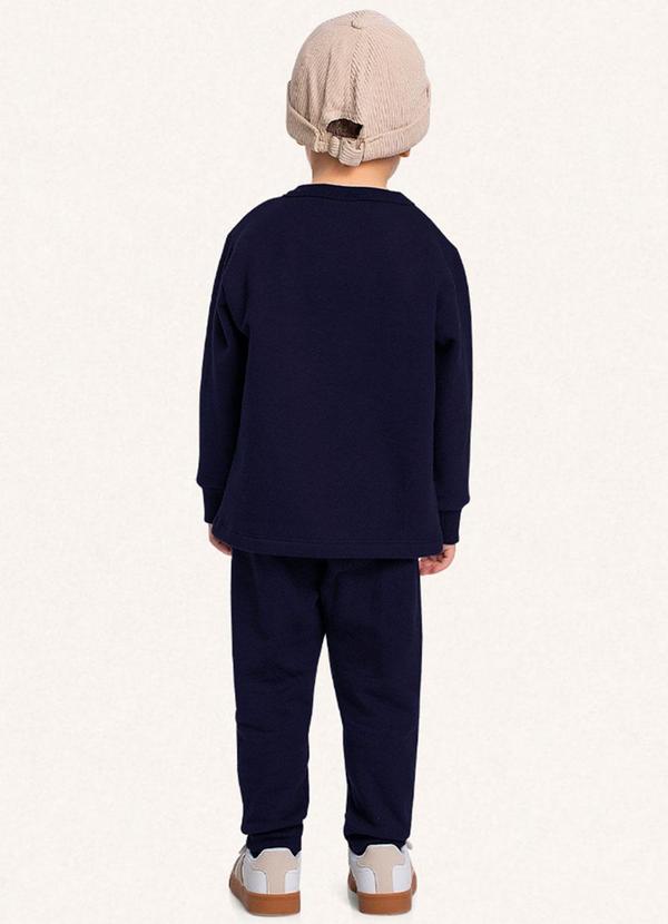 Fakini Kids - Conjunto Blusão e Calça Azul 2