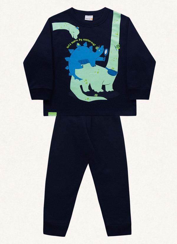 Fakini Kids - Conjunto Blusão e Calça Azul 6