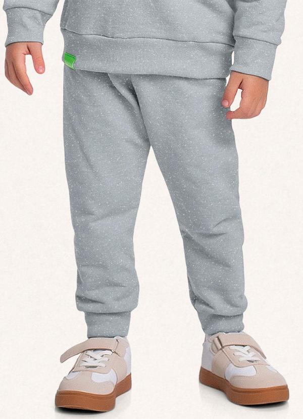 Fakini Kids - Conjunto Blusão e Calça Cinza 4