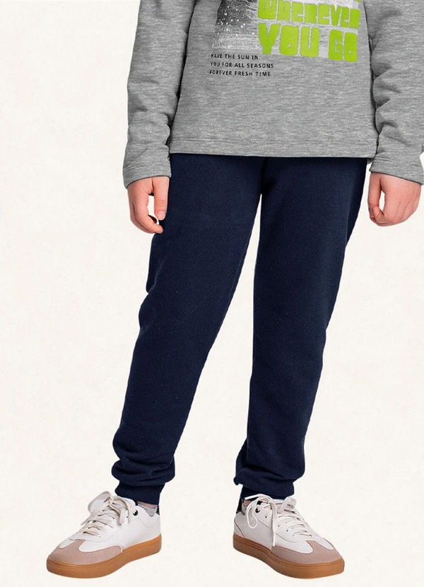 Fakini Kids - Conjunto Blusão e Calça Cinza 4