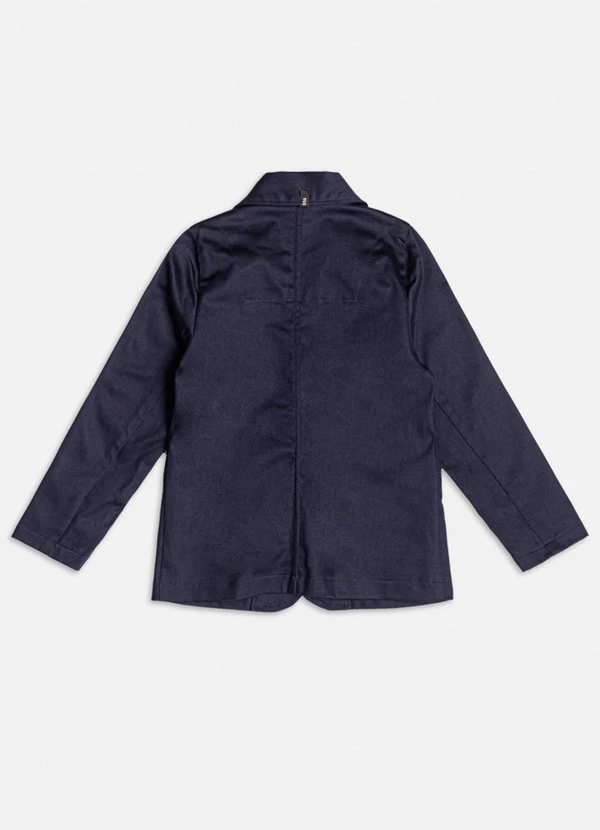 Youccie - Blazer de Alfaiataria Marinho Marinho 7