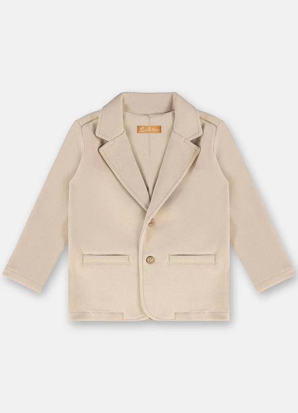Up Baby - Blazer em Malha Alfaiataria Cinza 3