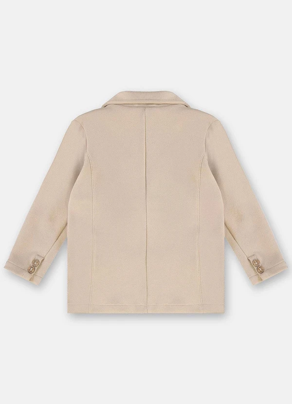 Up Baby - Blazer em Malha Alfaiataria Cinza 4