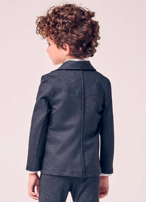 Youccie - Blazer Menino Casual Infantil Preto - YOUCCIE
