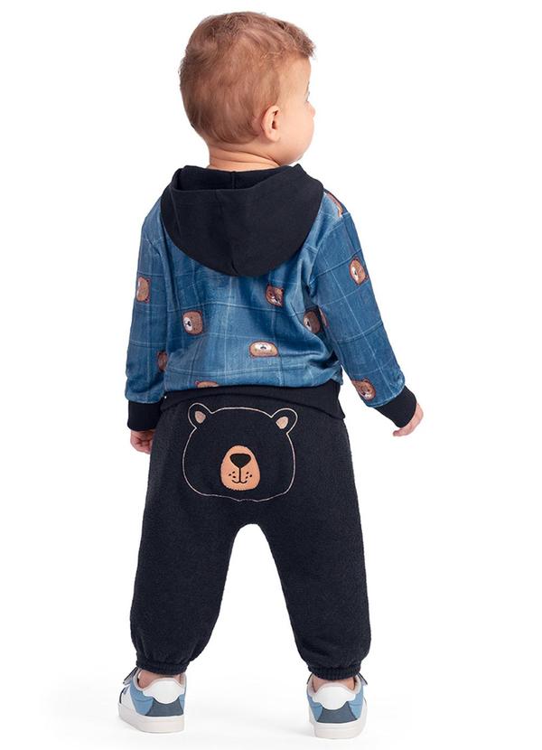 Alenice - Blusão Aconchegante Menino Azul 4