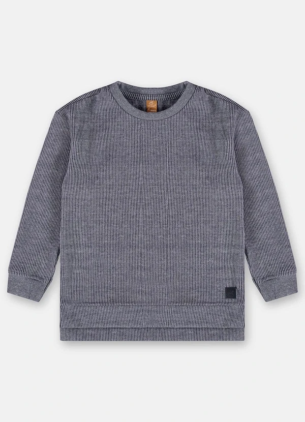 Up Baby - Blusão Aveludado Menino Azul 3