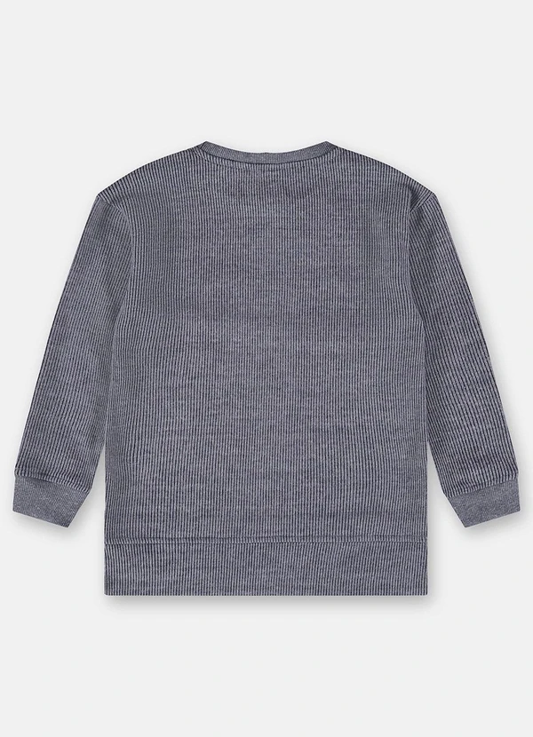 Up Baby - Blusão Aveludado Menino Azul 4