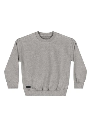 Quimby - Blusão Básico Menino Cinza - QUIMBY