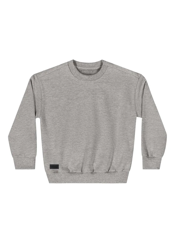 Quimby - Blusão Básico Menino Cinza