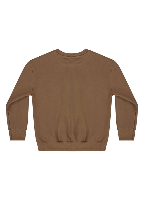 Quimby - Blusão Básico Menino Marrom 4