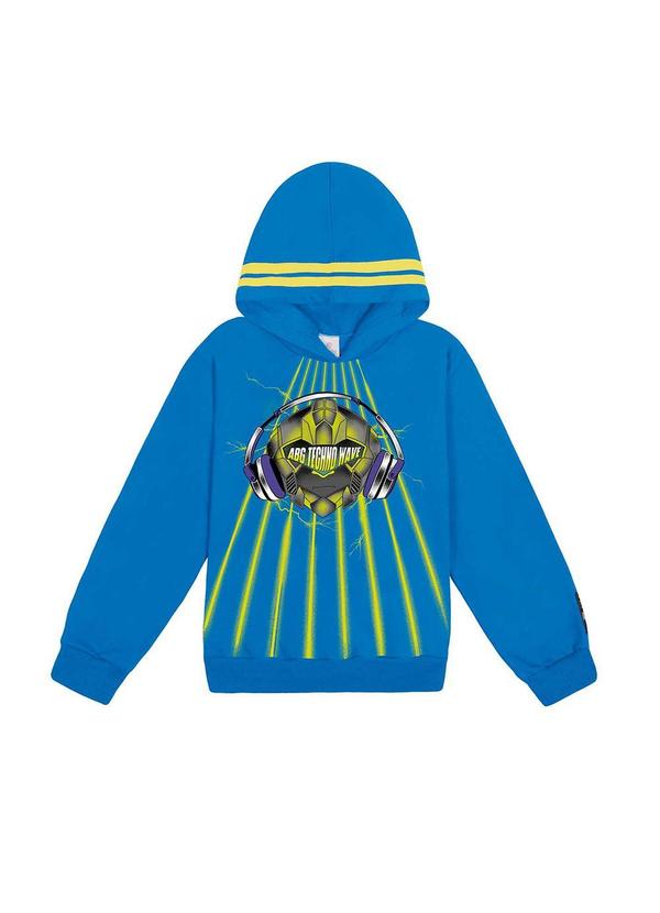 Abrange - Blusão com Capuz Azul 3