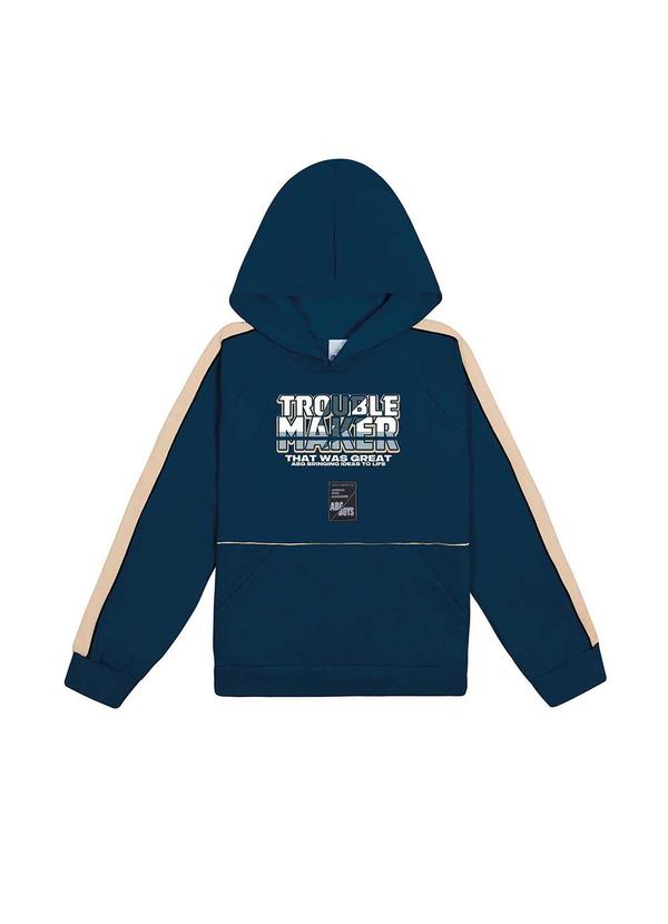 Abrange - Blusão com Capuz Azul