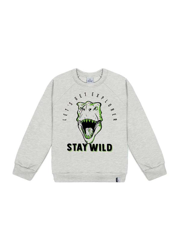 Abrange - Blusão Dino Cinza