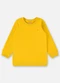 Up Baby - Blusão Básico em Moletom Menino Laranja - variação: Amarelo