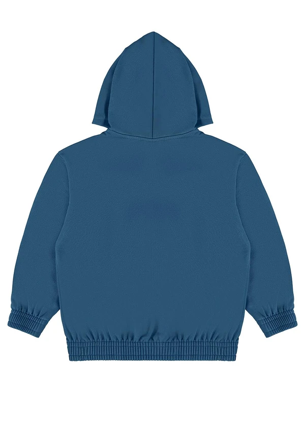 Guloseima - Blusão em Moletom Infantil MeninoAzul 2
