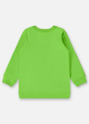 Up Baby - Blusão em Moletom Infantil Menino Verde - UP BABY