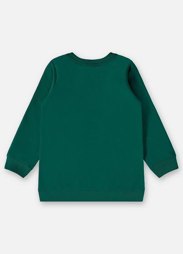 Up Baby - Blusão em Moletom Infantil Menino Verde 2
