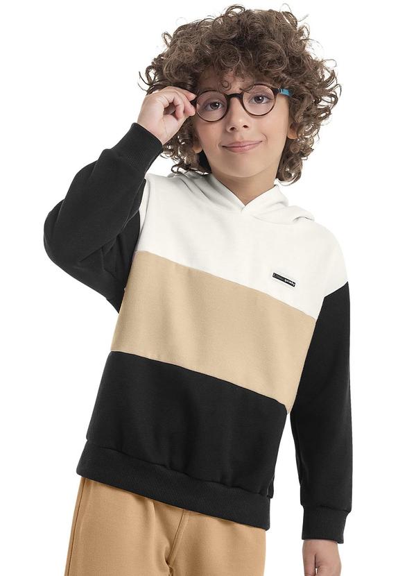 Quimby - Blusão em Moletom Infantil Preto