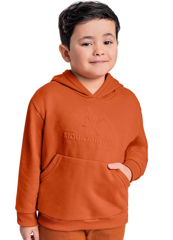Quimby - Blusão em Moletom para Menino Laranja
