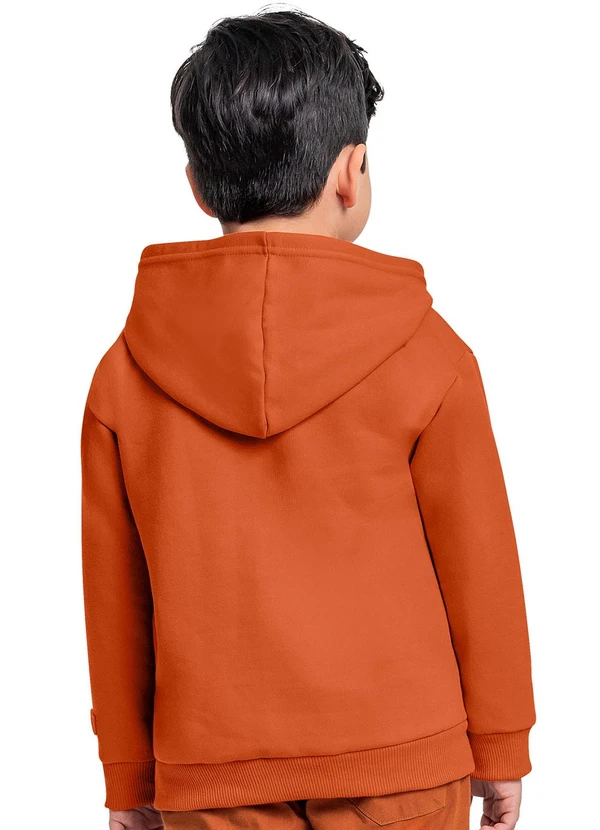 Quimby - Blusão em Moletom para Menino Laranja 2
